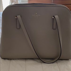 Kate Spade taupe handbag new condition